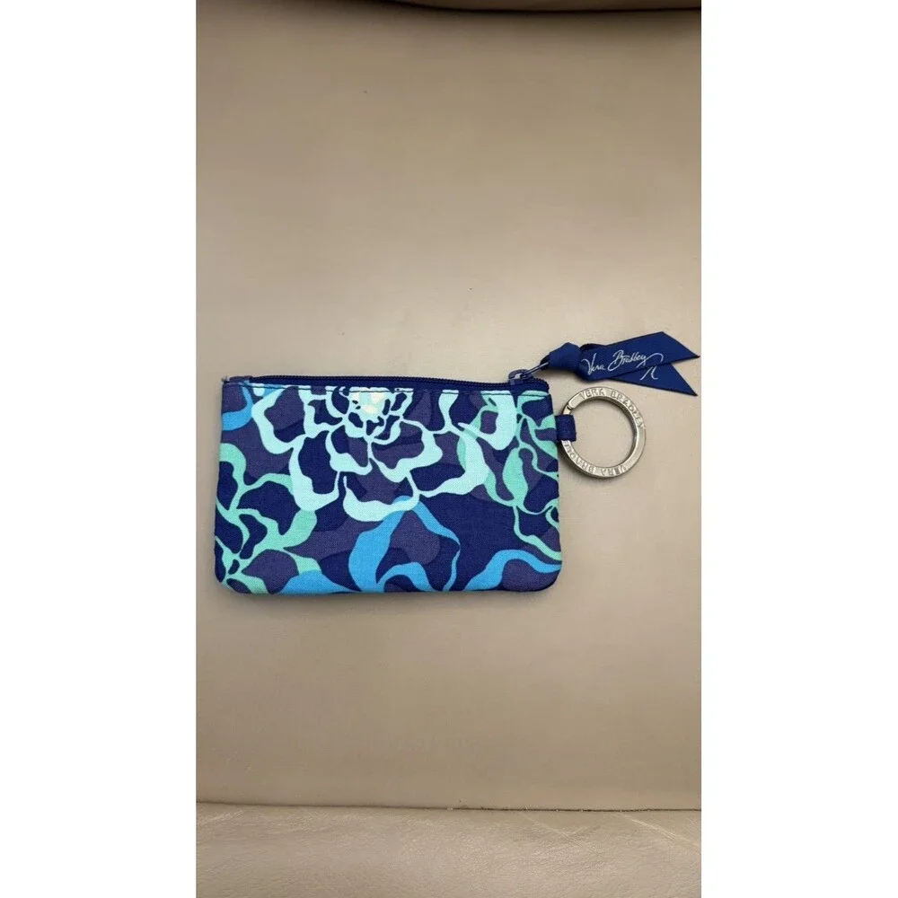 Vera Bradley Katalina Blues Zip ID Case